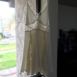 Off White Lacey Sun Dress